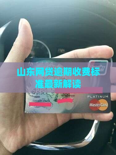 山东网贷逾期收费标准最新解读