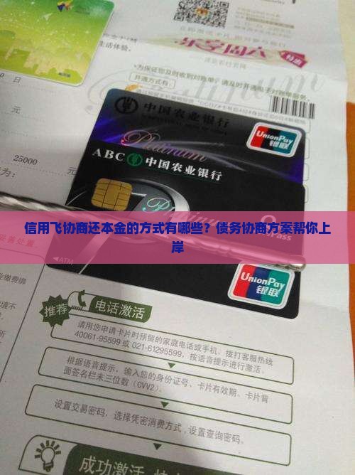 信用飞协商还本金的方式有哪些？债务协商方案帮你上岸