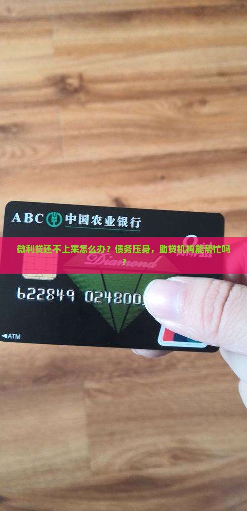 微利贷还不上来怎么办？债务压身，助贷机构能帮忙吗？