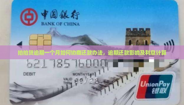 拍拍贷逾期一个月如何协商还款办法，逾期还款影响及利息计算