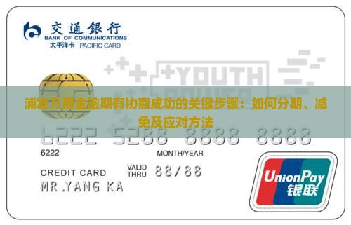 浦发万用金逾期有协商成功的关键步骤：如何分期、减免及应对方法