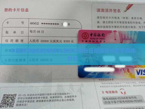 中源消费金融逾期多久会被记录在征信报告中显示具体时长