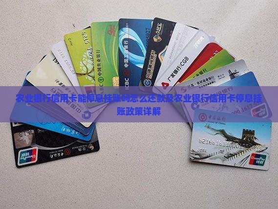 农业银行信用卡能停息挂账吗怎么还款及农业银行信用卡停息挂账政策详解