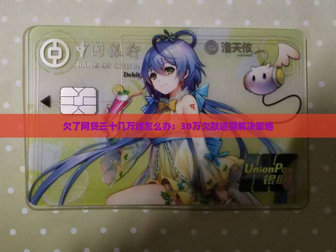 欠了网贷三十几万该怎么办：30万欠款逾期解决策略