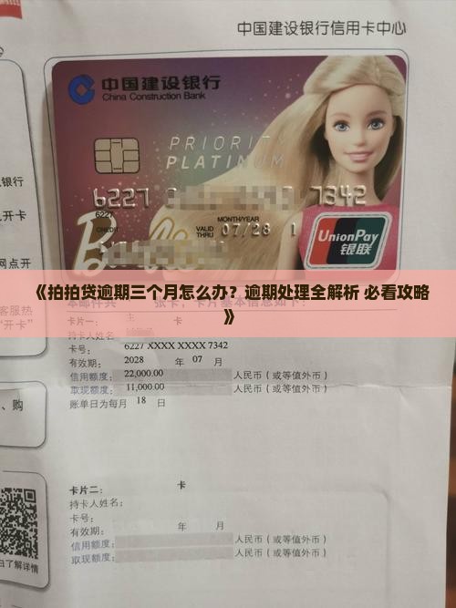 拍拍贷逾期三个月怎么办