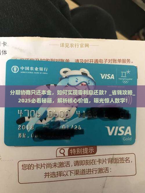 分期协商只还本金