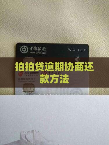 逾期还本金的拍拍贷协商方法