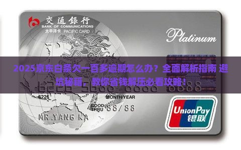 京东白条欠一百多逾期
