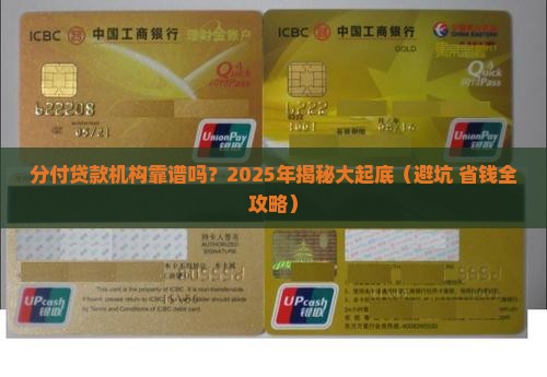 分付贷款机构吗