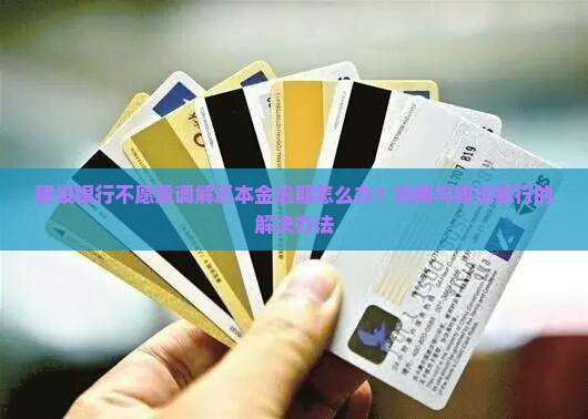 建设银行不愿意调解还本金怎么办