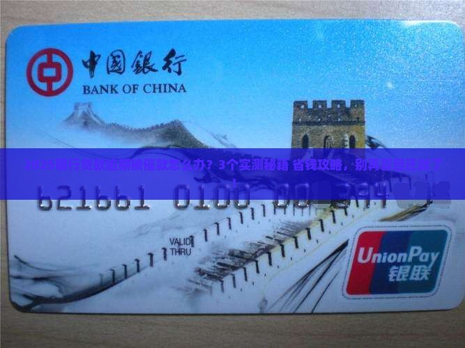 银行贷款逾期被催款怎么处理