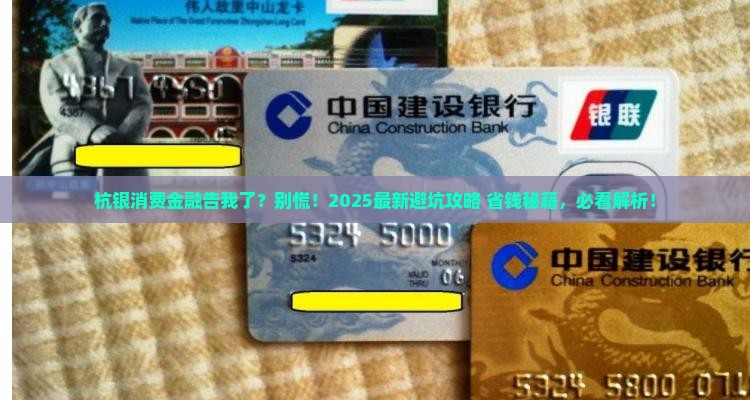 杭银消费金融告我了之后该怎么办