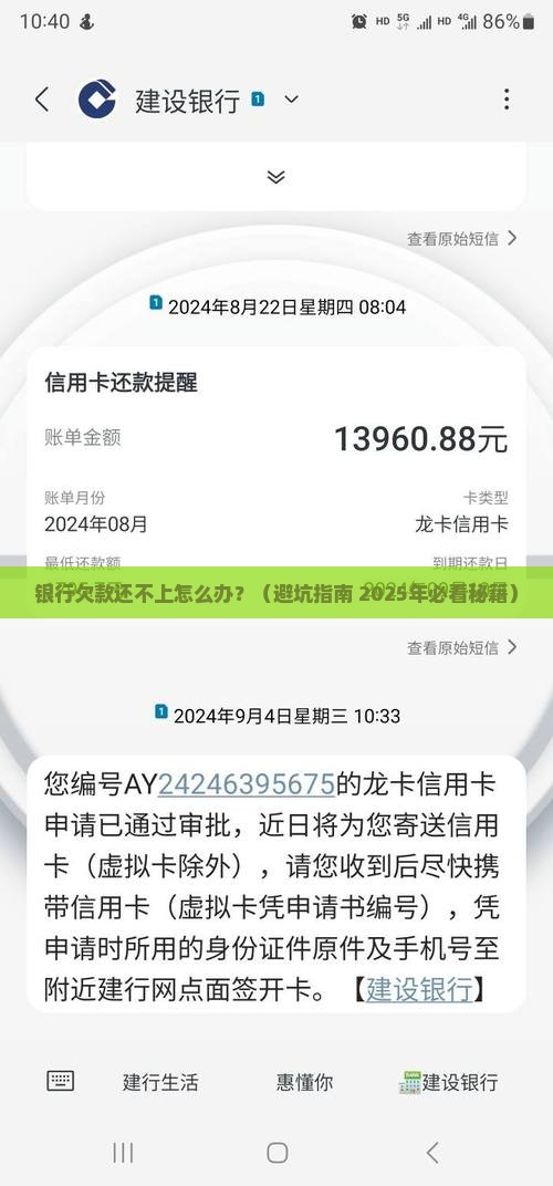 银行欠款无力偿还怎么办的影响及后果