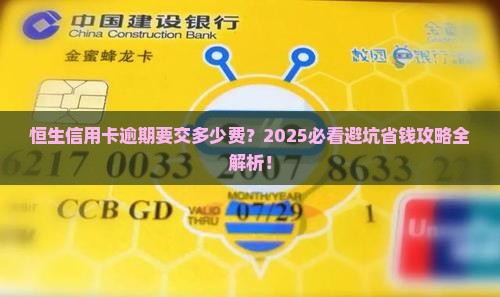 中山恒生银行信用卡逾期费用如何计算