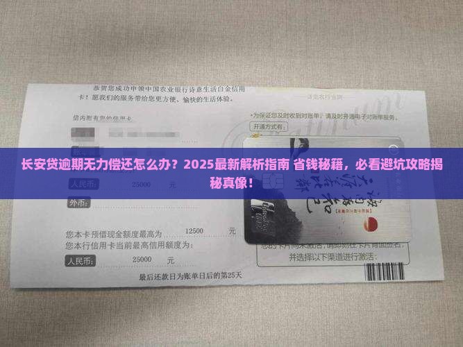 长安贷逾期无力偿还怎么办