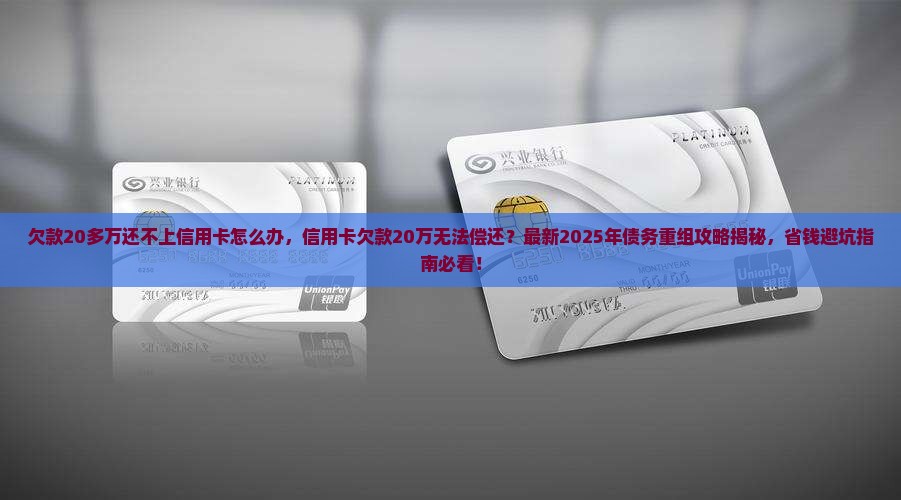 欠款20多万还不上信用卡怎么办
