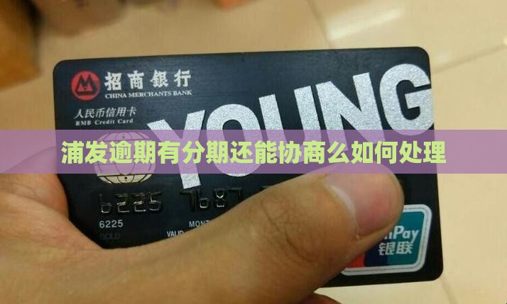浦发逾期有分期还能协商么如何处理