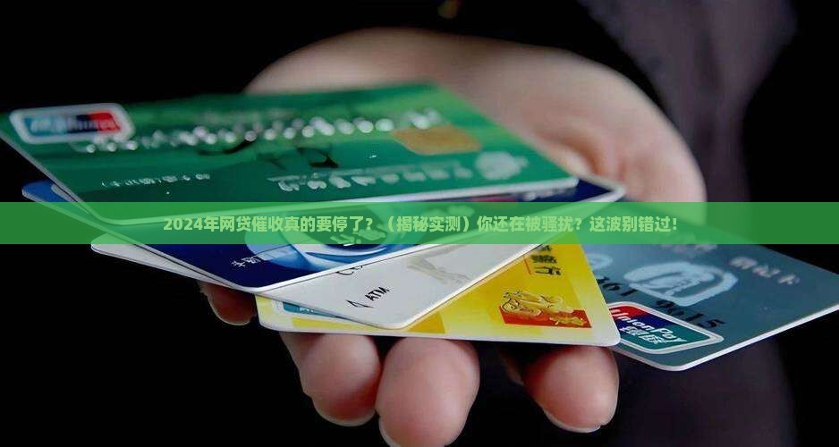 2024年全面停止催收网贷24
