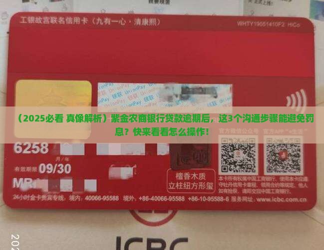 紫金农商银行贷款逾期怎么沟通