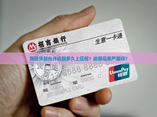美团贷款允许逾期多久上征信