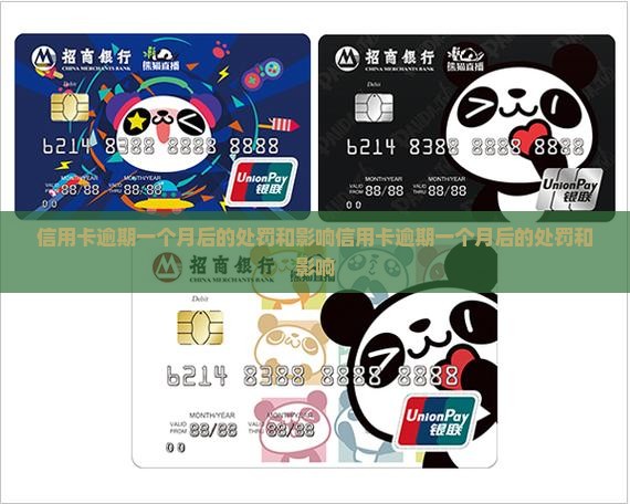 信用卡逾期一个月后的处罚和影响