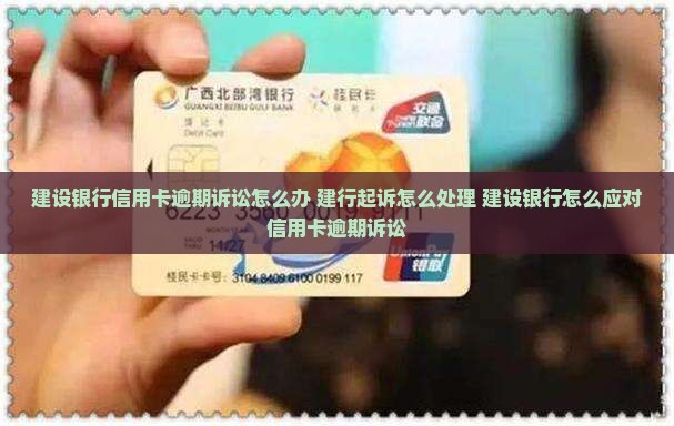 建设银行信用卡逾期诉讼怎么办