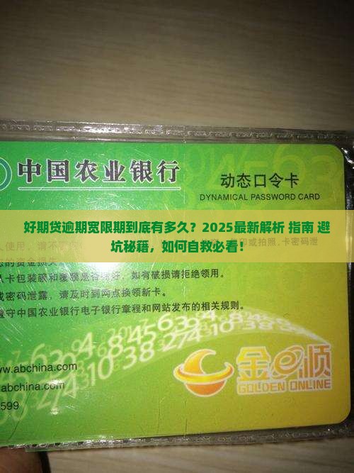 好期贷逾期多久宽限期啊怎么办