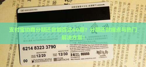 支付宝协商分期还款能否达60期？分期还款痛点与热门解决方案！