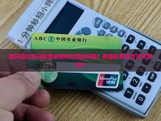 如何应对建行快贷逾期利息高的问题？有哪些解决方法与策略？