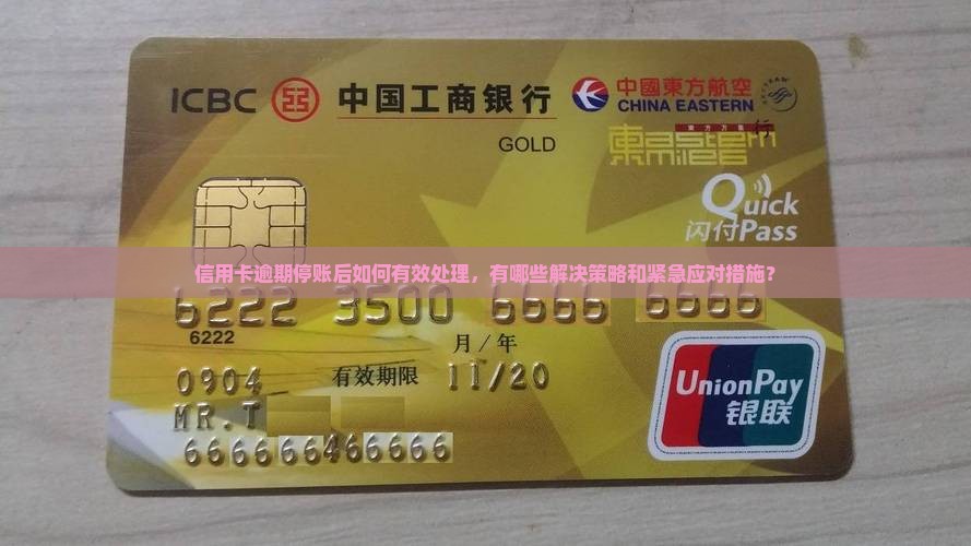 信用卡逾期停账后如何有效处理，有哪些解决策略和紧急应对措施？