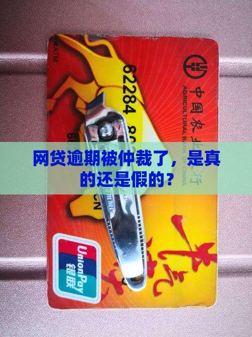放心借逾期被仲裁了真的假的
