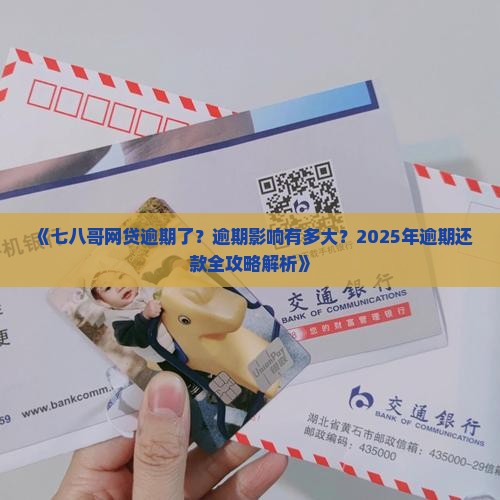 七八哥网贷逾期怎么办