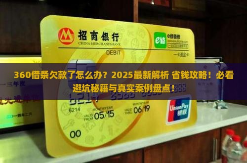 360借条欠可以怎么办