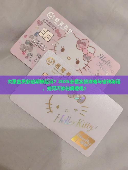 欠惠金贷款逾期把我告上法庭该怎么处理