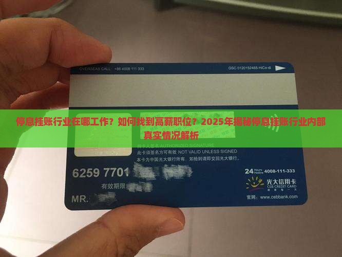 停息挂账行业在哪工作