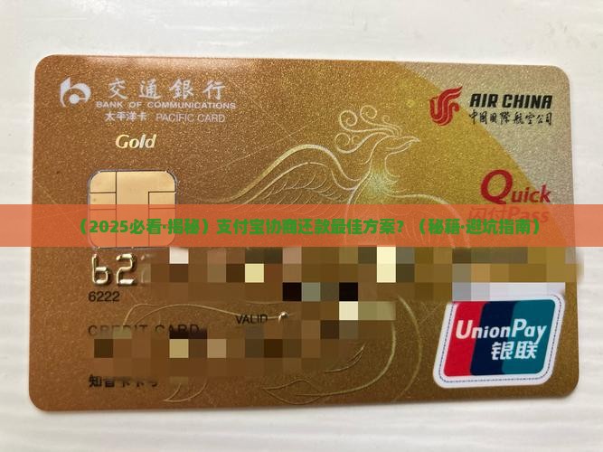 支付宝协商还款最佳方案
