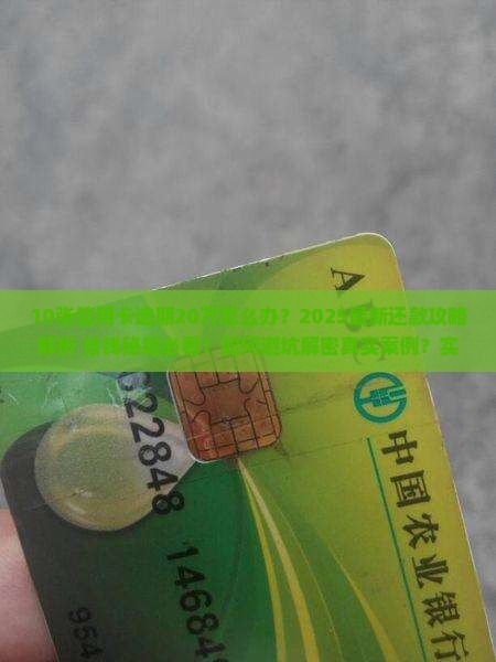 10张信用卡逾期20万怎么办还款