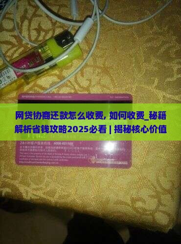 网贷协商还款怎么收费