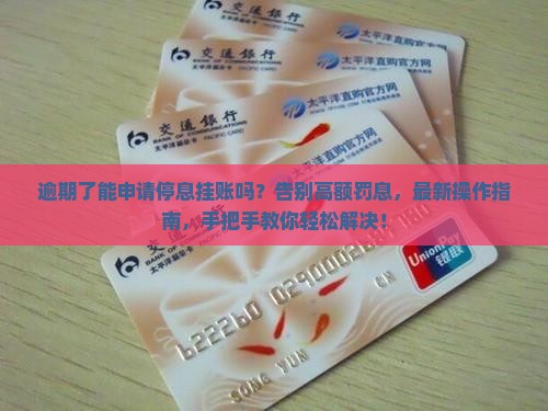 逾期了能申请停息挂账吗怎么办理