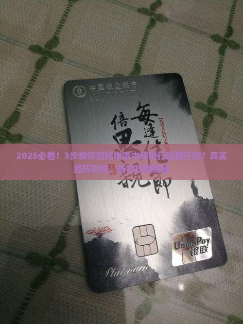 中原银行延期还款怎么申请流程详解