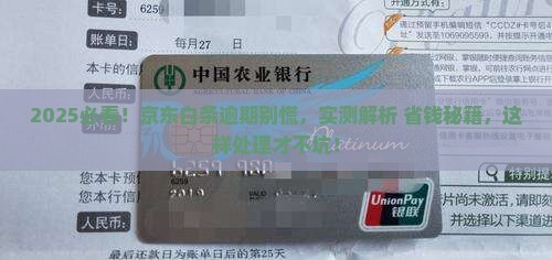京东白条逾期了怎么处理