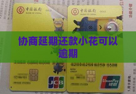 恒小花协商延期的具体步骤