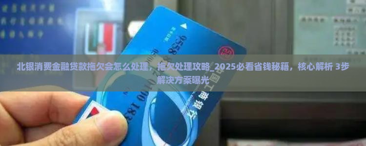北银消费金融贷款拖欠会怎么处理