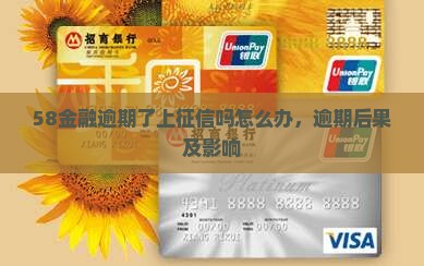 58金融逾期了上征信吗怎么办