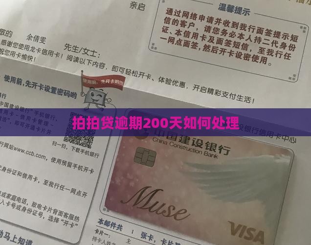 拍拍贷逾期200天如何处理