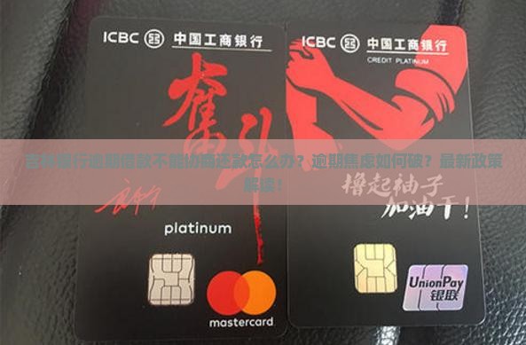 吉林银行逾期借款不能协商还款怎么办