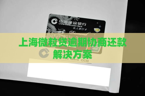 上海微粒贷逾期协商还款