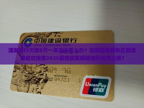 浦发银行欠款8万一年没还怎么办