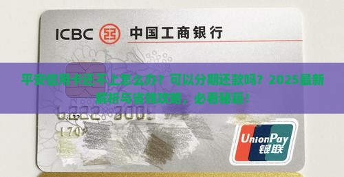 平安信用卡还不上可以分期还吗 平安信用卡还不上可以分期还吗