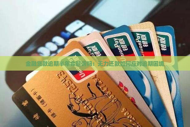 金融贷款逾期半年会起诉吗：无力还款如何应对逾期困境